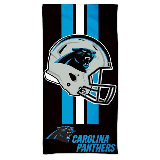  Carolina Panthers Towel 30x60 Beach Style Velour Front -  ToylandEU™