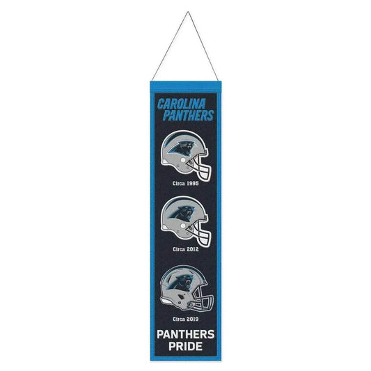  Carolina Panthers Wool Banner 8x32 Evolution Design -  ToylandEU™