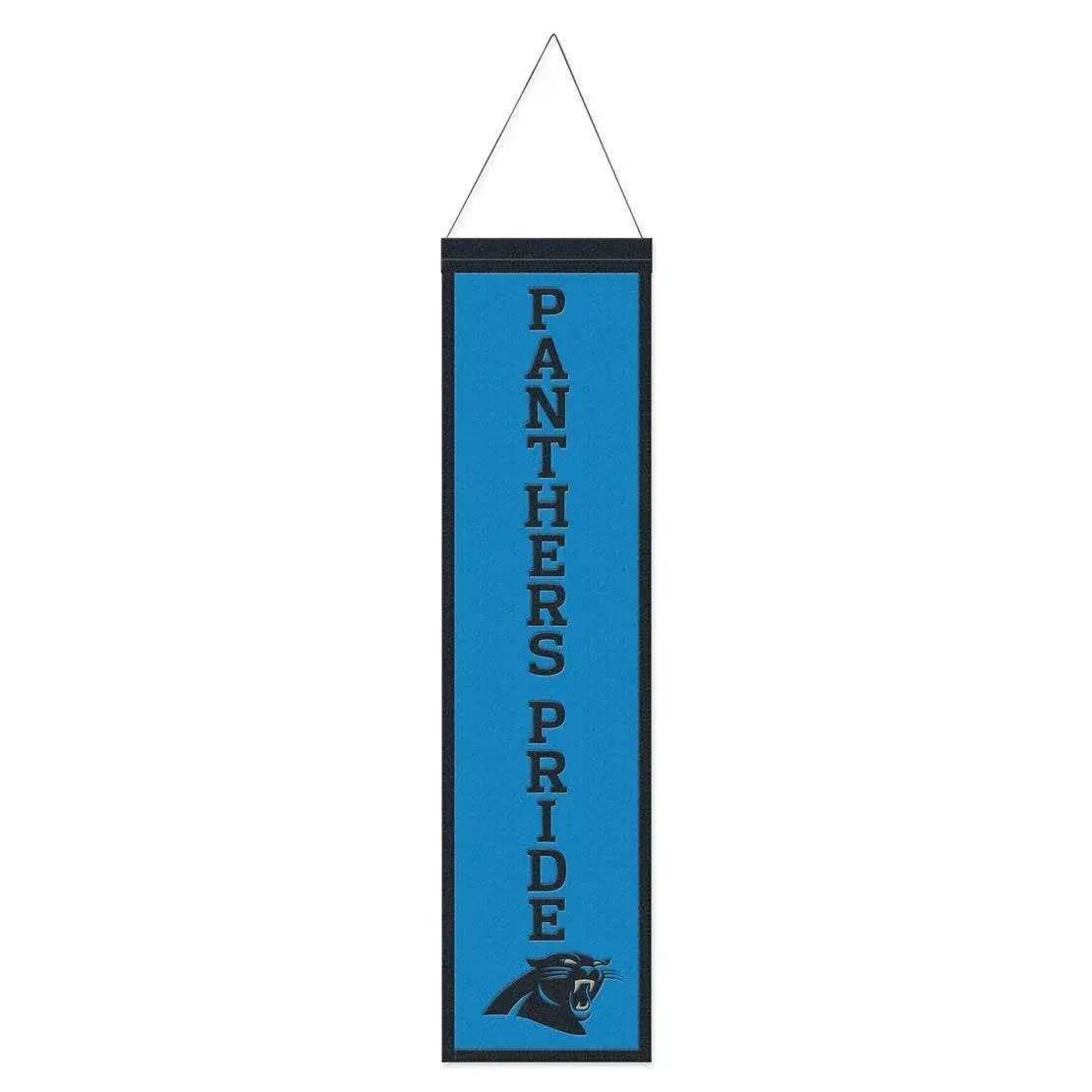  Carolina Panthers Wool Banner 8x32 Heritage Slogan Design -  ToylandEU™