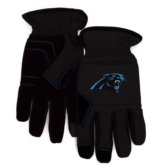 Carolina Panthers Work Glove Durable Padded Grip Pro - ToylandEU