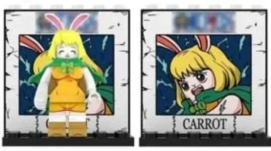  Carrot LEGO Compatible Building Block Figure ABS -  ToylandEU™