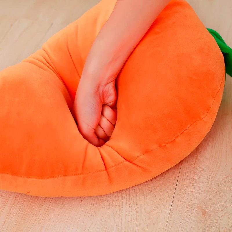  Carrot Plush Toy Pillow Ultra Soft PP Cotton Filling 