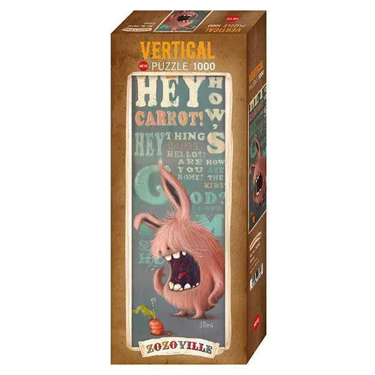  Carrot Zozoville 1000 Piece Panoramic Jigsaw Puzzle Art -  ToylandEU™