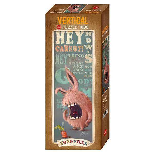 Carrot Zozoville 1000 Piece Panoramic Jigsaw Puzzle Heye - ToylandEU
