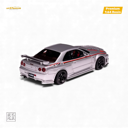  Nissan Skyline GT-R R34 Z-Tune Nismo Resin Model 1:64 -  ToylandEU™