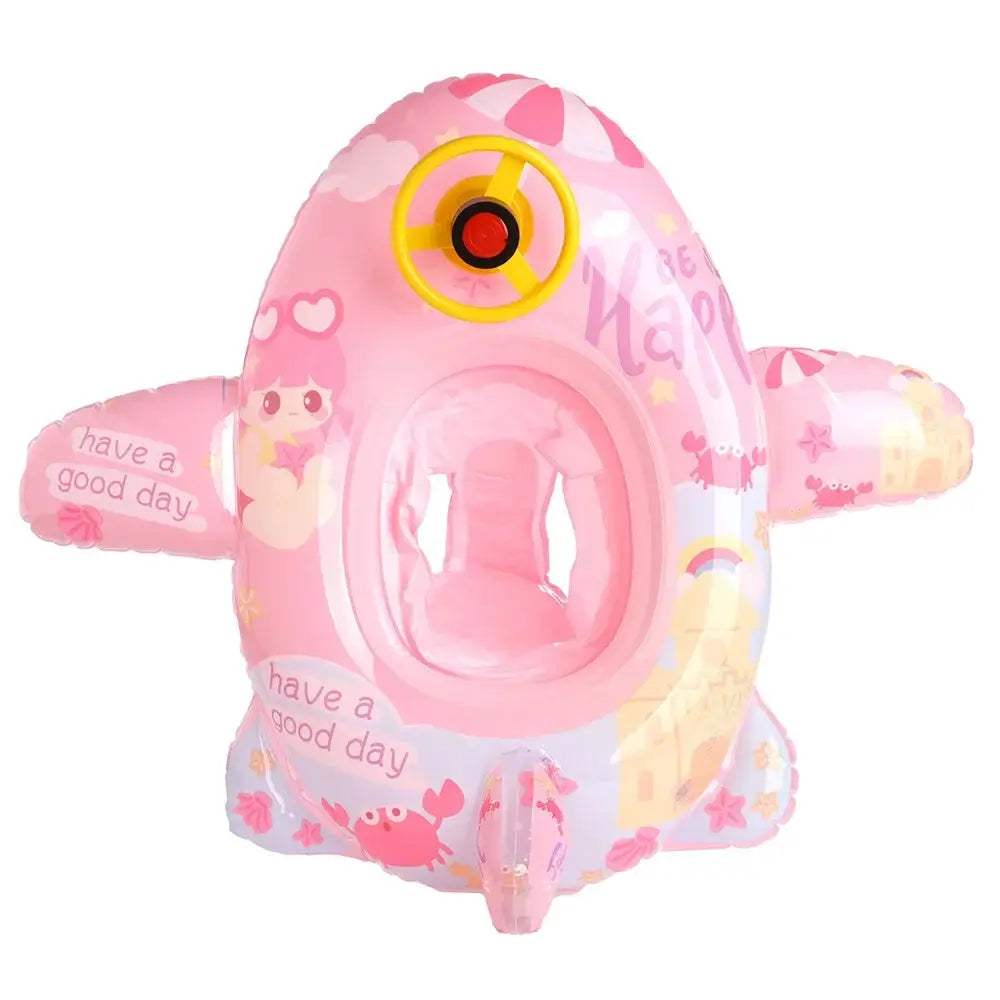 Cartoon Animal Baby Inflatable Pool Seat Durable PVC -  ToylandEU™
