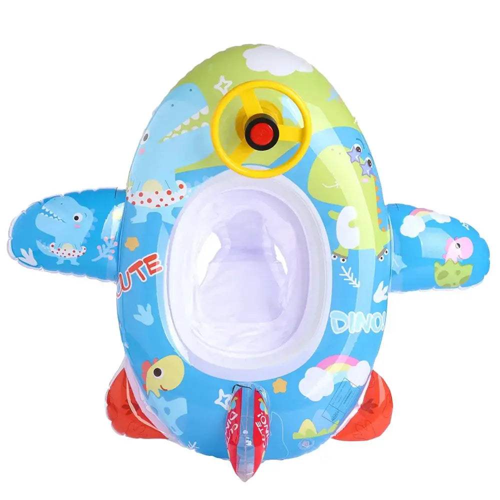  Cartoon Animal Baby Inflatable Pool Seat Durable PVC -  ToylandEU™