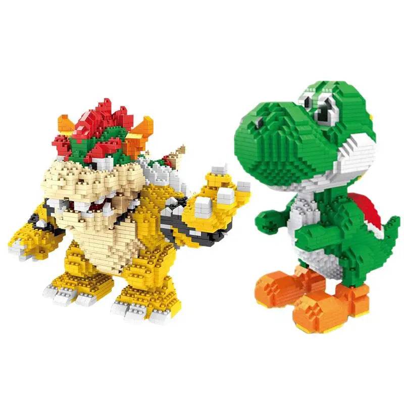 Cartoon Anime Game Figure Dinosaur Blocks Building Toy Bricks Educational Brinquedos for Kids Gift Children Christmas Present - ToylandEU