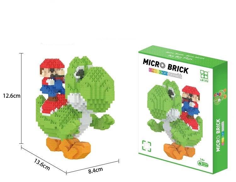 Cartoon Anime Game Figure Dinosaur Blocks Building Toy Bricks Educational Brinquedos for Kids Gift Children Christmas Present - ToylandEU