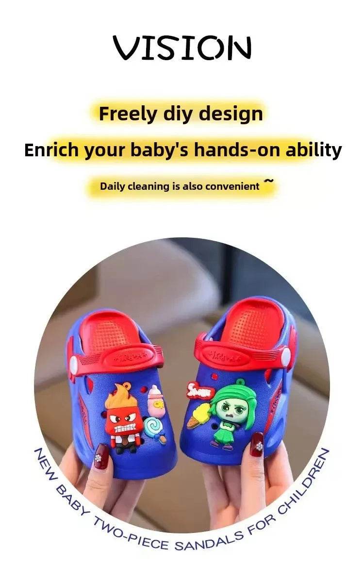 Cartoon Beach Children's Sandals Boys and Girls Summer Shoes - ToylandEU