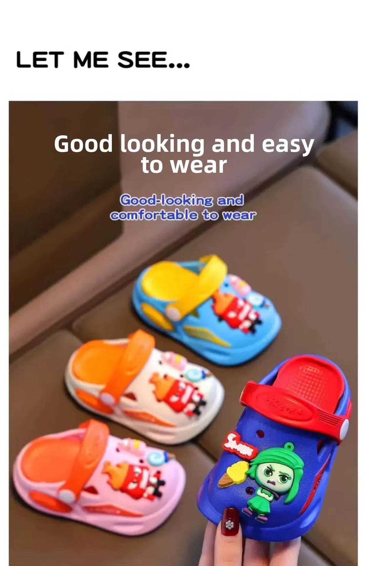 Cartoon Beach Children's Sandals Boys and Girls Summer Shoes - ToylandEU