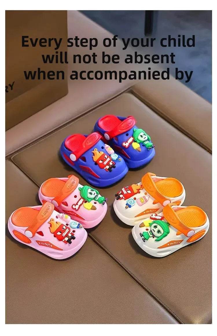 Cartoon Beach Children's Sandals Boys and Girls Summer Shoes - ToylandEU