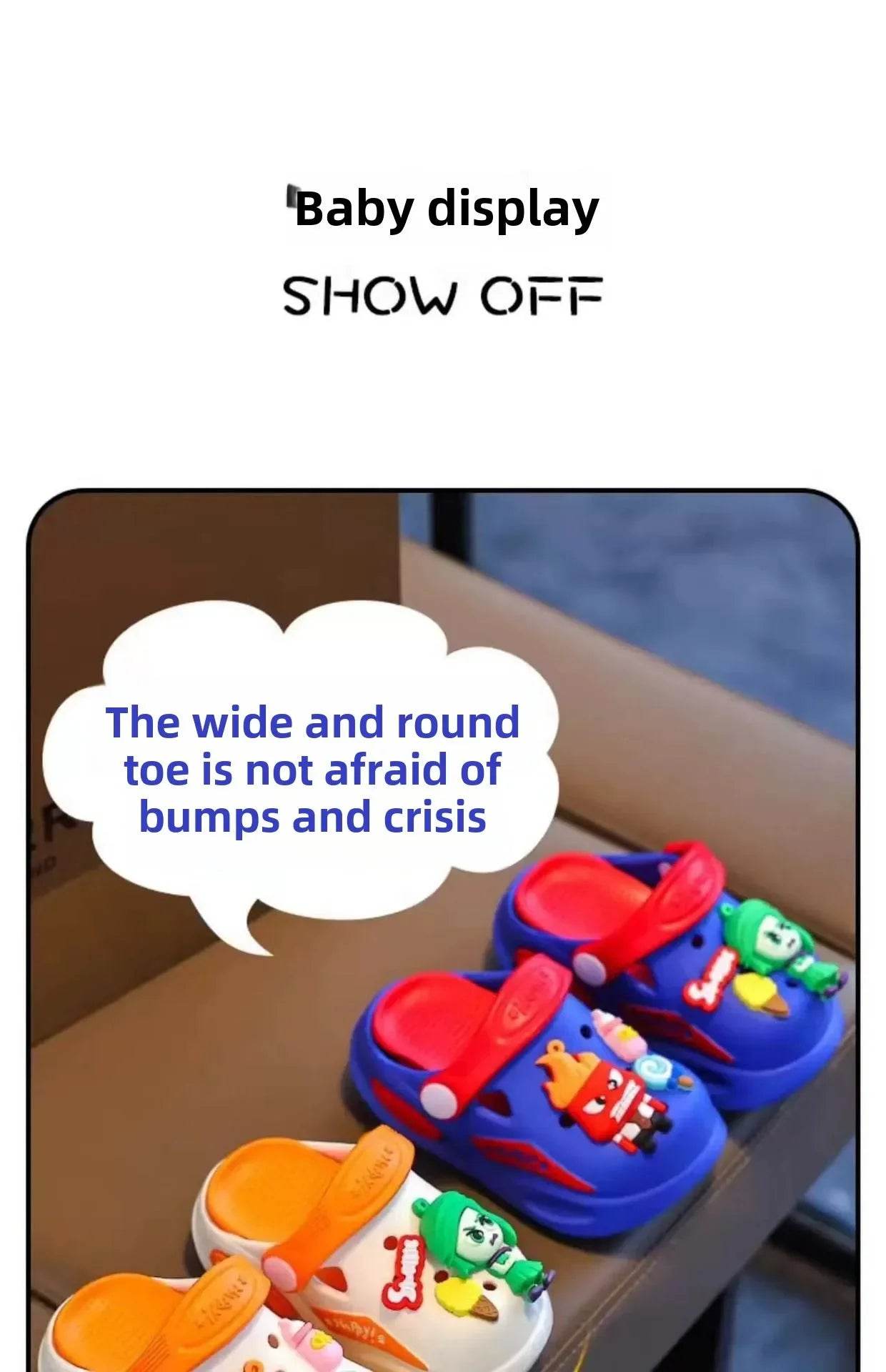 Cartoon Beach Children's Sandals Boys and Girls Summer Shoes - ToylandEU