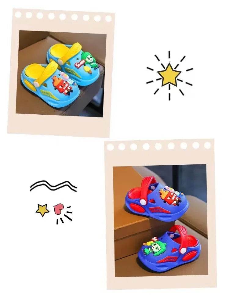 Cartoon Beach Children's Sandals Boys and Girls Summer Shoes - ToylandEU