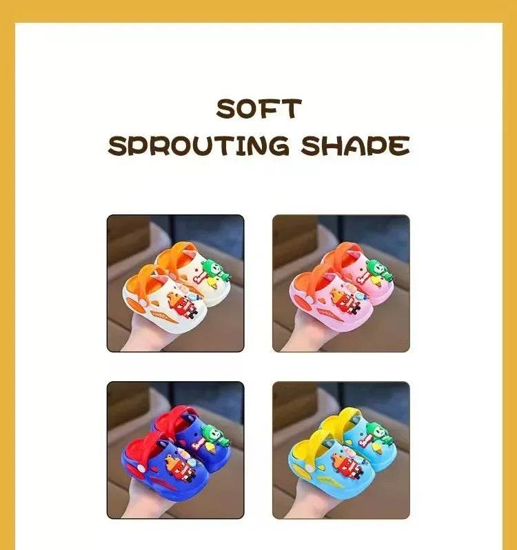 Cartoon Beach Children's Sandals Boys and Girls Summer Shoes - ToylandEU