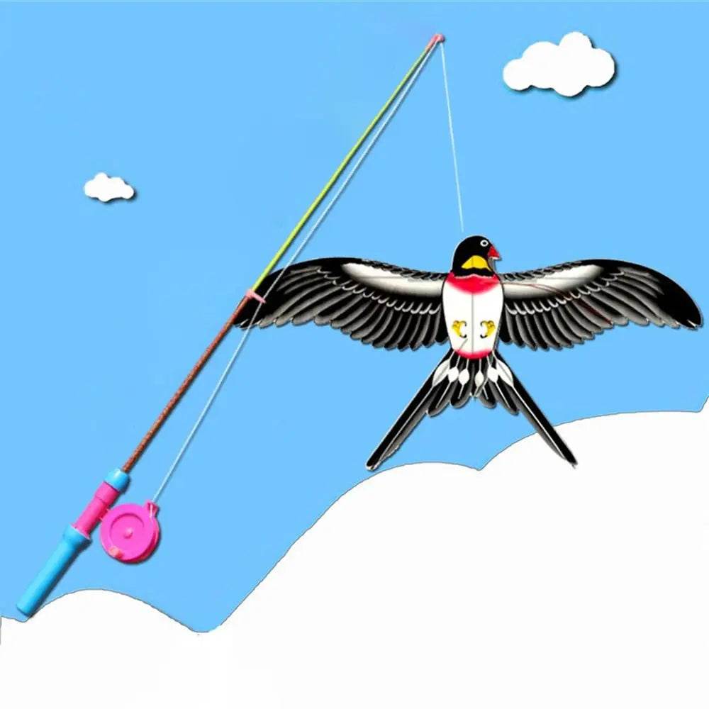 Cartoon Eagle Foldable Children Kite Mini Plastic Toy Kite - ToylandEU