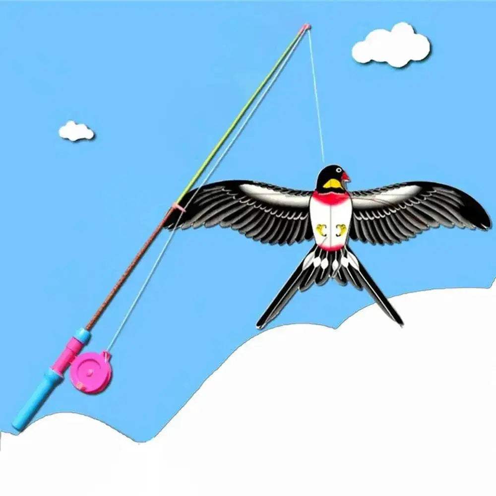  Cartoon Eagle Foldable Children Kite for Outdoor Fun -  ToylandEU™