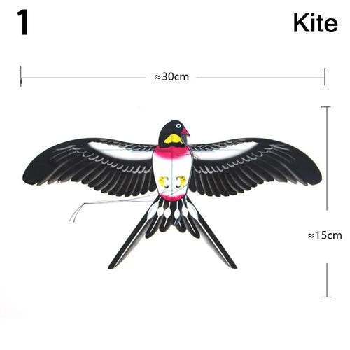 Cartoon Eagle Mini Children's Kite - High Quality, Foldable Plastic Fun - ToylandEU