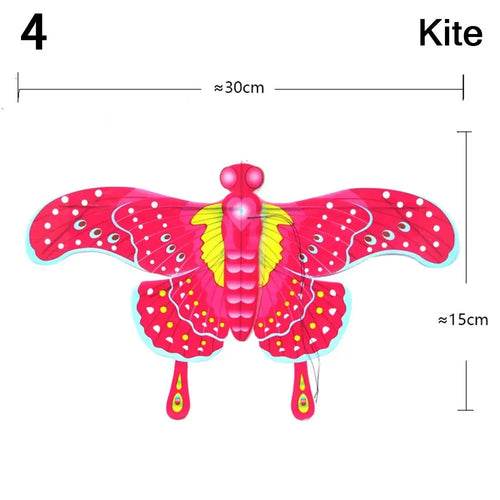 Cartoon Eagle Mini Children's Kite - High Quality, Foldable Plastic Fun - ToylandEU