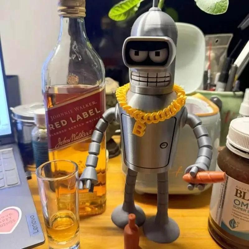 Cartoon Futurama Fry & Bender 3D Printing Action Figure Model Toys Gifts For Kids -  ToylandEU™