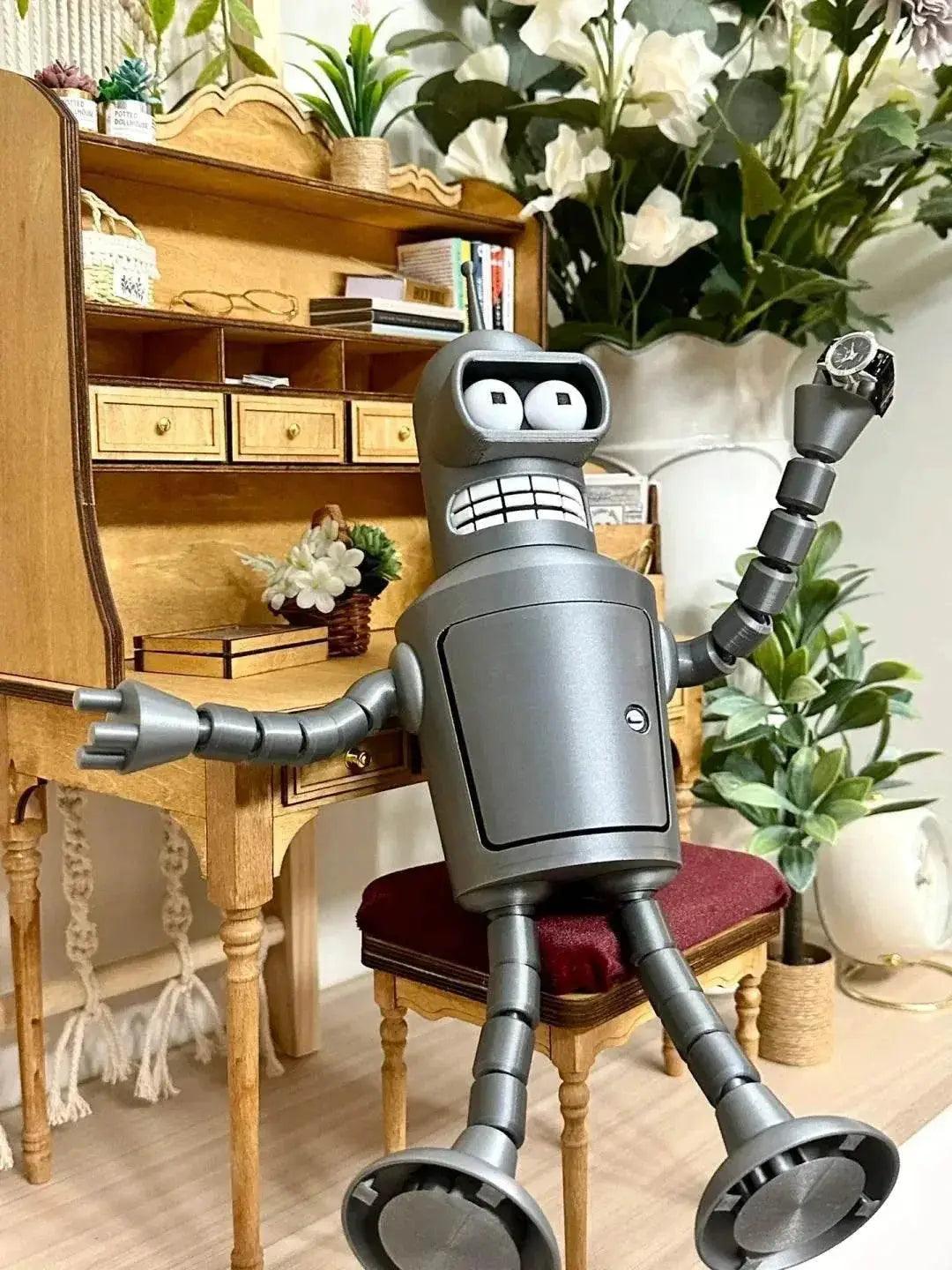  Cartoon Futurama Fry & Bender 3D Printing Action Figure Model Toys Gifts For Kids -  ToylandEU™