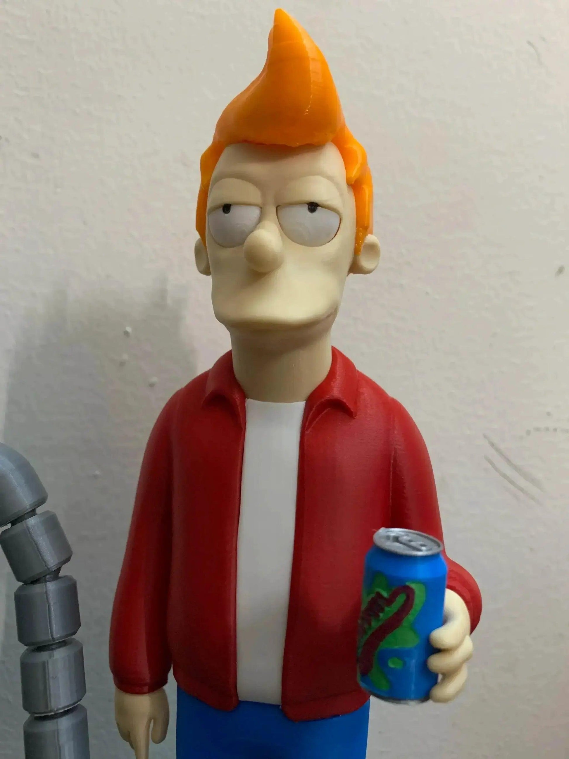  Cartoon Futurama Fry & Bender 3D Printing Action Figure Model Toys Gifts For Kids -  ToylandEU™