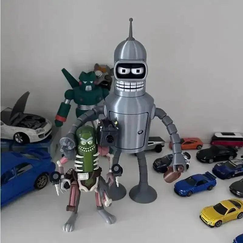  Cartoon Futurama Fry & Bender 3D Printing Action Figure Model Toys Gifts For Kids -  ToylandEU™