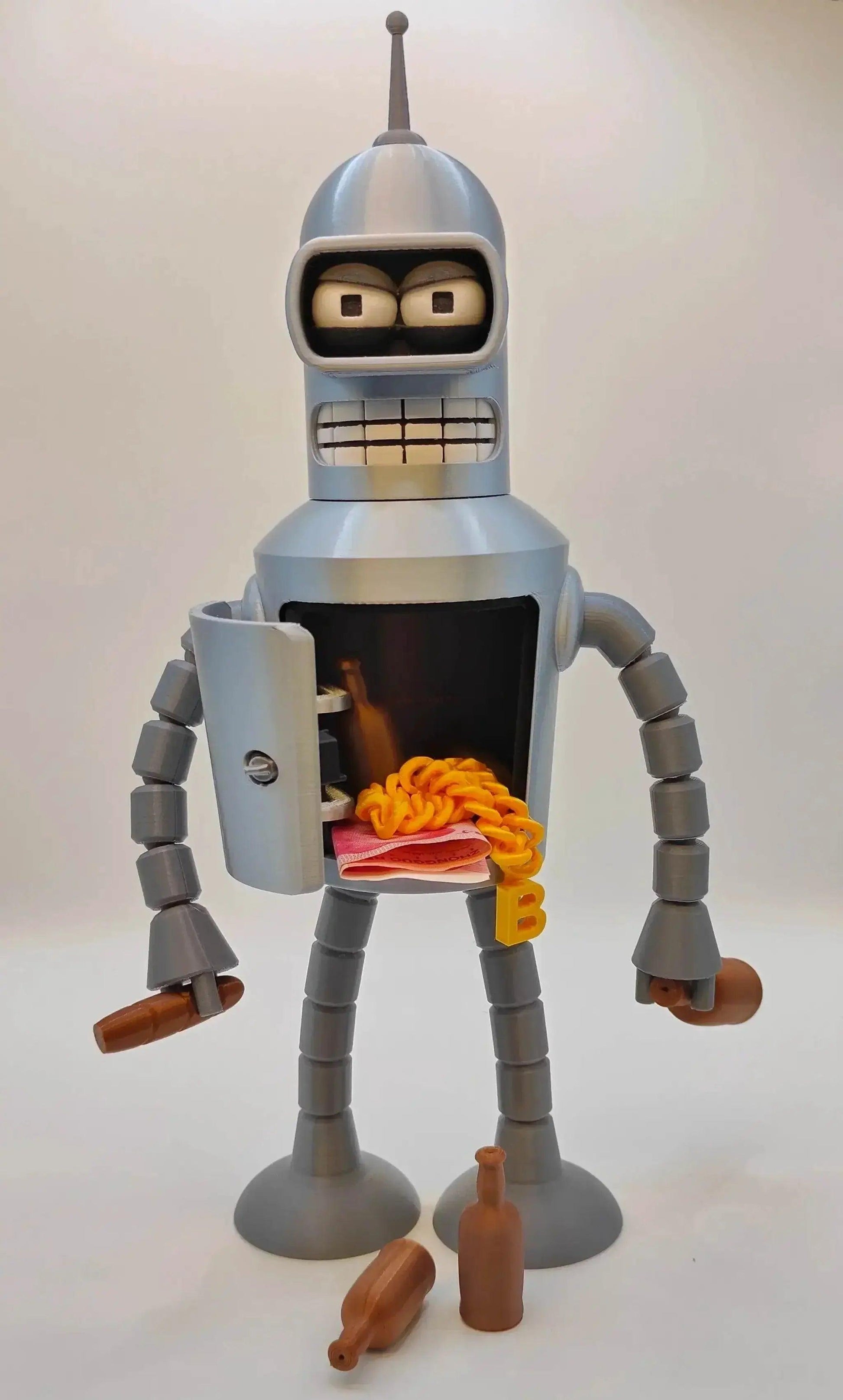  Cartoon Futurama Fry & Bender 3D Printing Action Figure Model Toys Gifts For Kids -  ToylandEU™