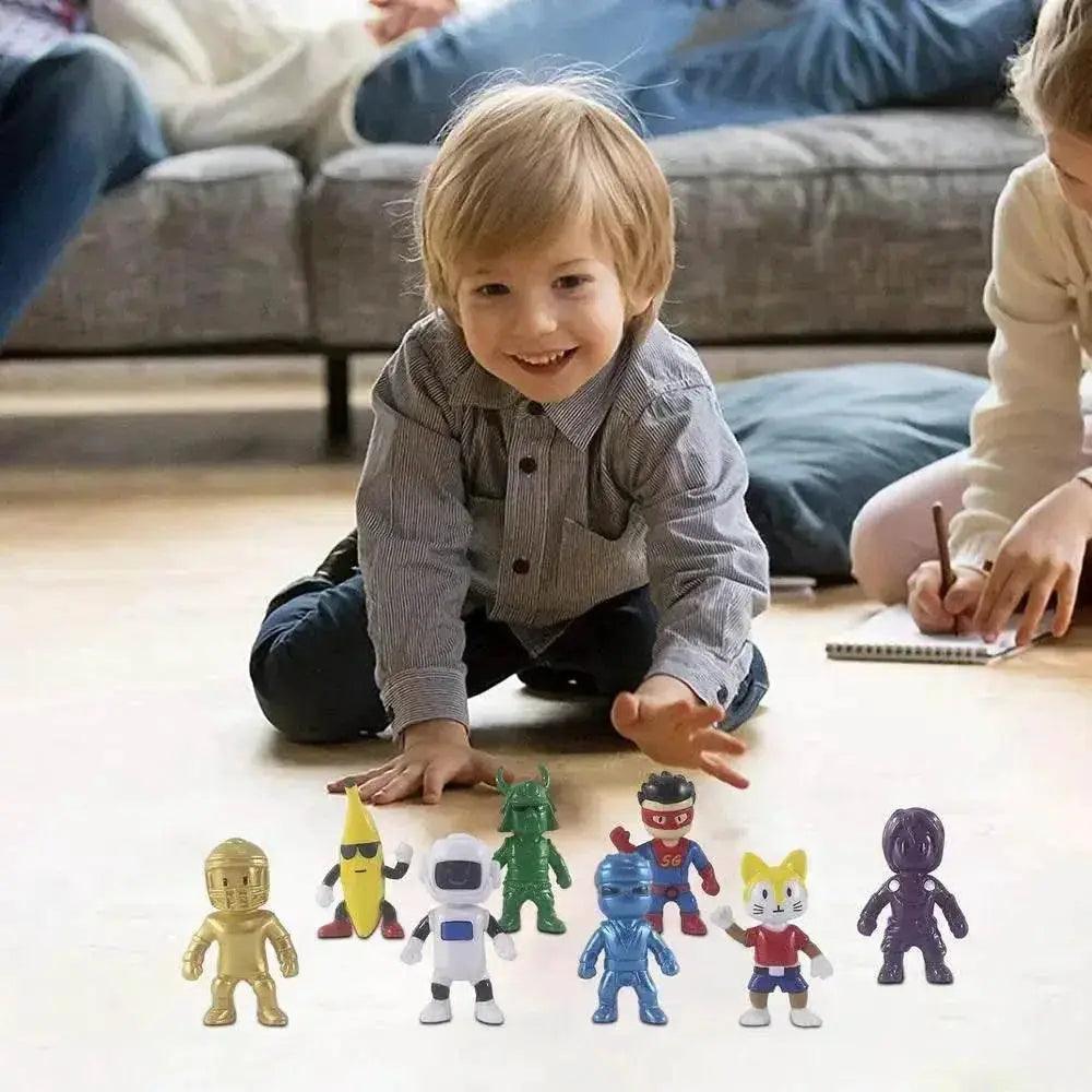  Cartoon Game Stumbling Guys Action Figures PVC Model 8pcs -  ToylandEU™