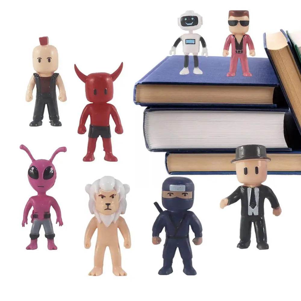 Cartoon Game Stumbling Guys Action Figures PVC Model Statue 8pcs - ToylandEU