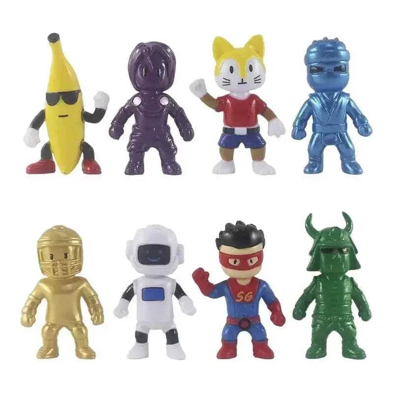  Cartoon Game Stumbling Guys Action Figures 8pcs Kid Toy -  ToylandEU™