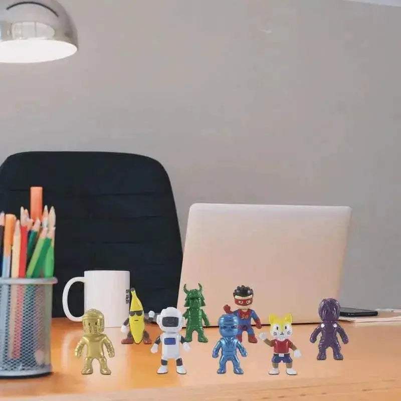  Cartoon Game Stumbling Guys Action Figures 8pcs Kid Toy -  ToylandEU™