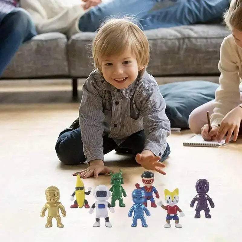 Cartoon Game Stumbling Guys Action Figures 8pcs Kid Toy -  ToylandEU™