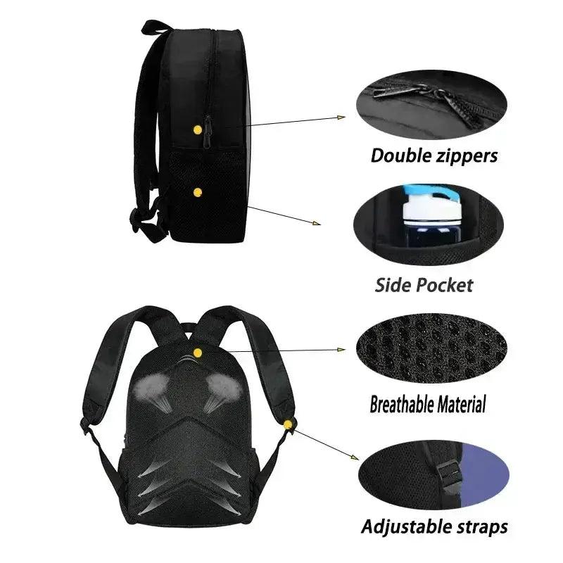 Cartoon Gorilla School Backpack For Kids Pencil Case -  ToylandEU™