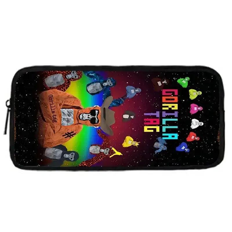  Cartoon Gorilla School Backpack For Kids Pencil Case -  ToylandEU™