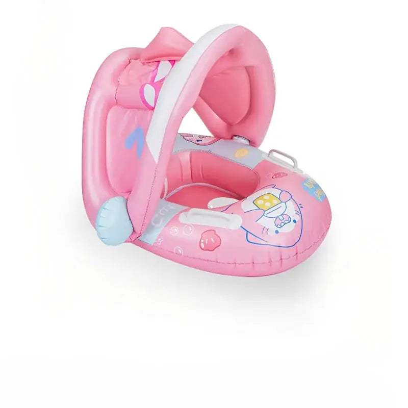  Cartoon Inflatable Baby Float Detachable Shade -  ToylandEU™