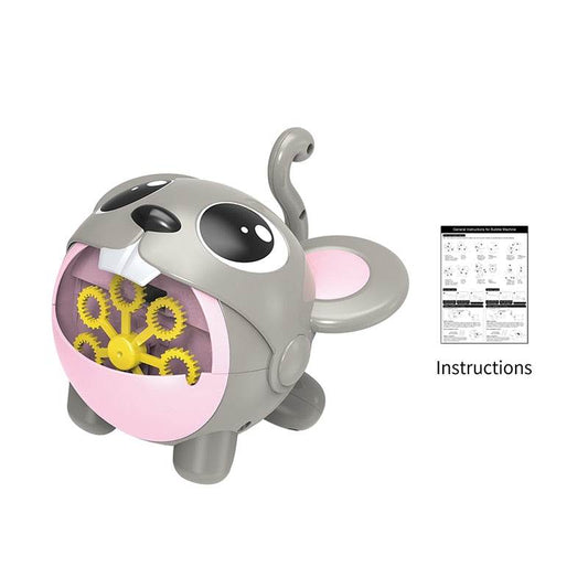Cartoon Mouse Bubble Maker - Perfect Party Toy for Kids' Events! - ToylandEU