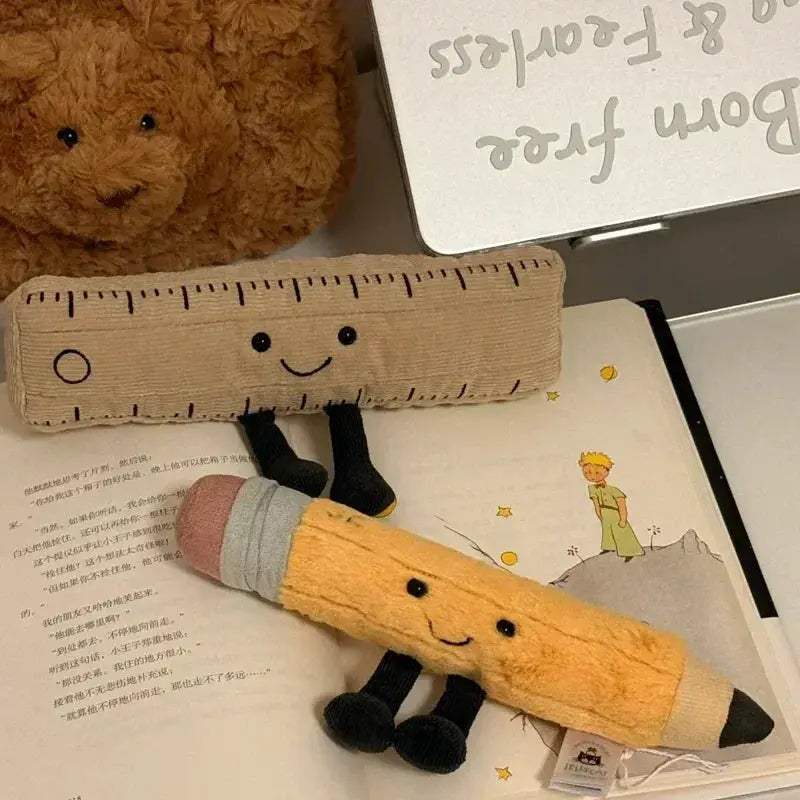 Cartoon Plush Pencil Toy For Kids Ultrasoft Plush Gift - ToylandEU