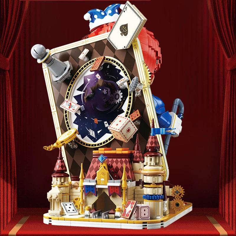 Cartoon Poker Joker Building Block Figure Toy Bricks Set - ToylandEU