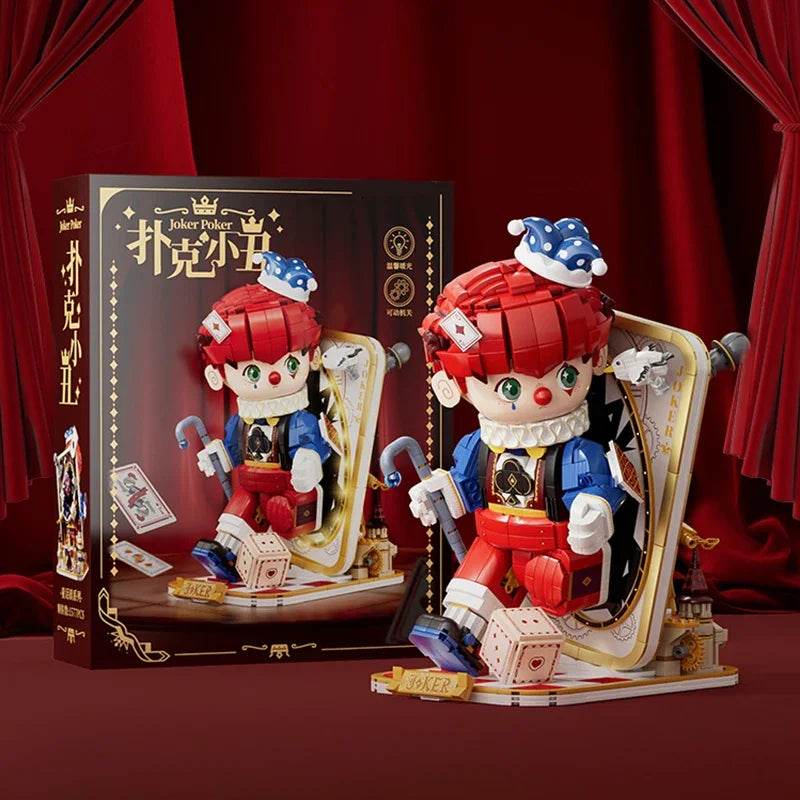 Cartoon Poker Joker Building Block Figure Toy Bricks Set - ToylandEU