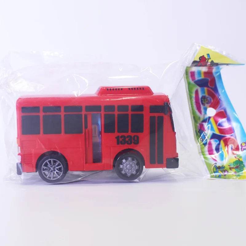 Cartoon Puzzle Korean Tayo Mini Bus Toy With Openable Doors - ToylandEU