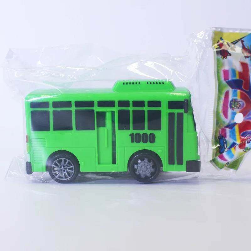 Cartoon Puzzle Korean Tayo Mini Bus Toy With Openable Doors - ToylandEU