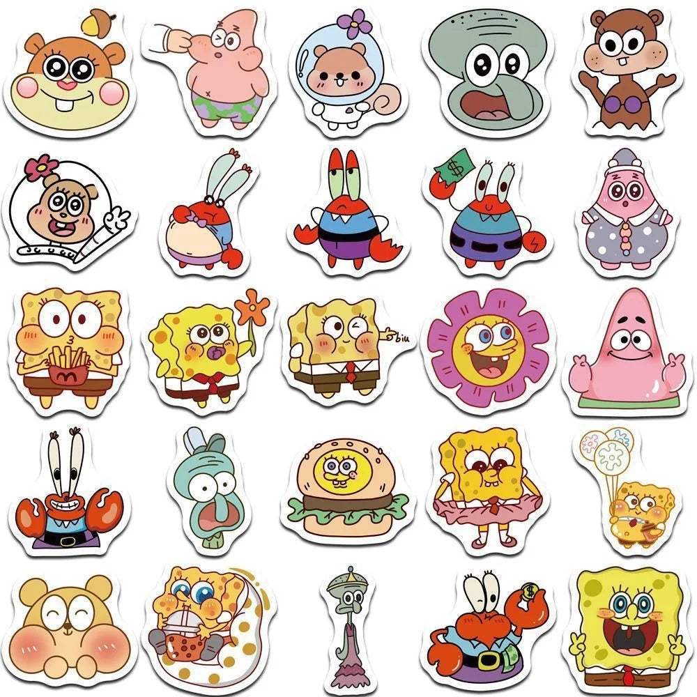 Cartoon Stickers | 100-Piece Set | Toylandeu™