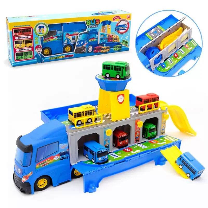 Cartoon Tayos The Little Bus Container Truck Storage Box - ToylandEU