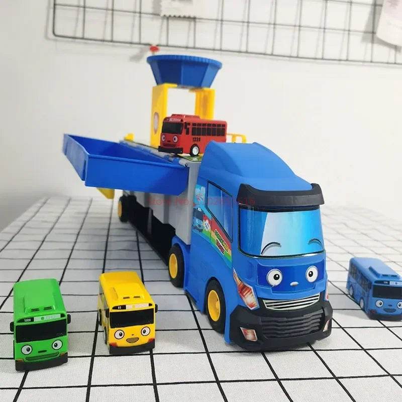 Cartoon Tayos The Little Bus Container Truck Storage Box - ToylandEU