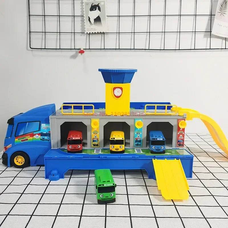 Cartoon Tayos The Little Bus Container Truck Storage Box - ToylandEU