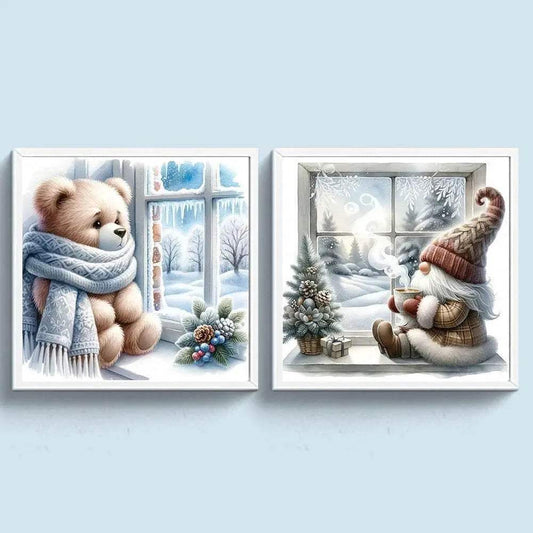  Cartoon-Themed Full Embroidery Eco-Friendly 11CT Cross Stitch Art Kit -  ToylandEU™