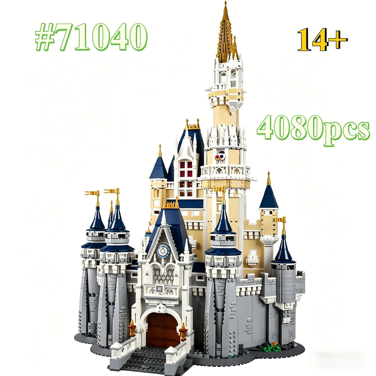 Castle Building Block Set 4080 Pieces | Toylandeu™