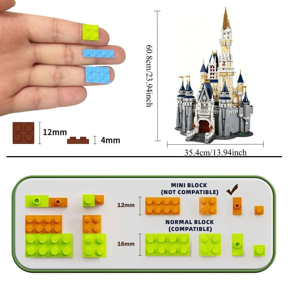 Castle Building Block Set 4080 Pieces | Toylandeu™