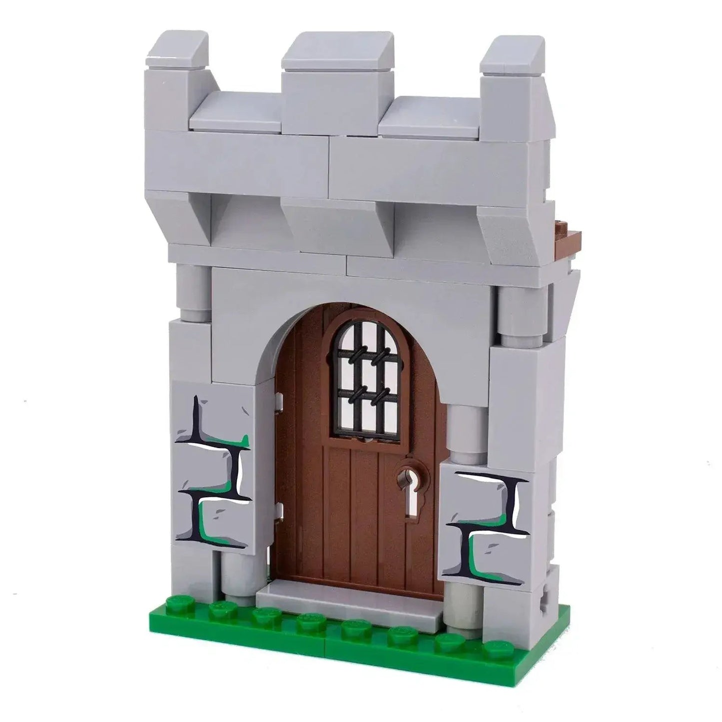 Castle Door Modular Building Set For LEGO Castle Expansion - ToylandEU